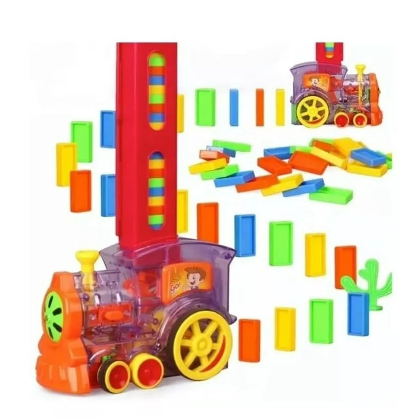 🚂✨ ¡JUGUETE TREN DOMINO! ✨🚂